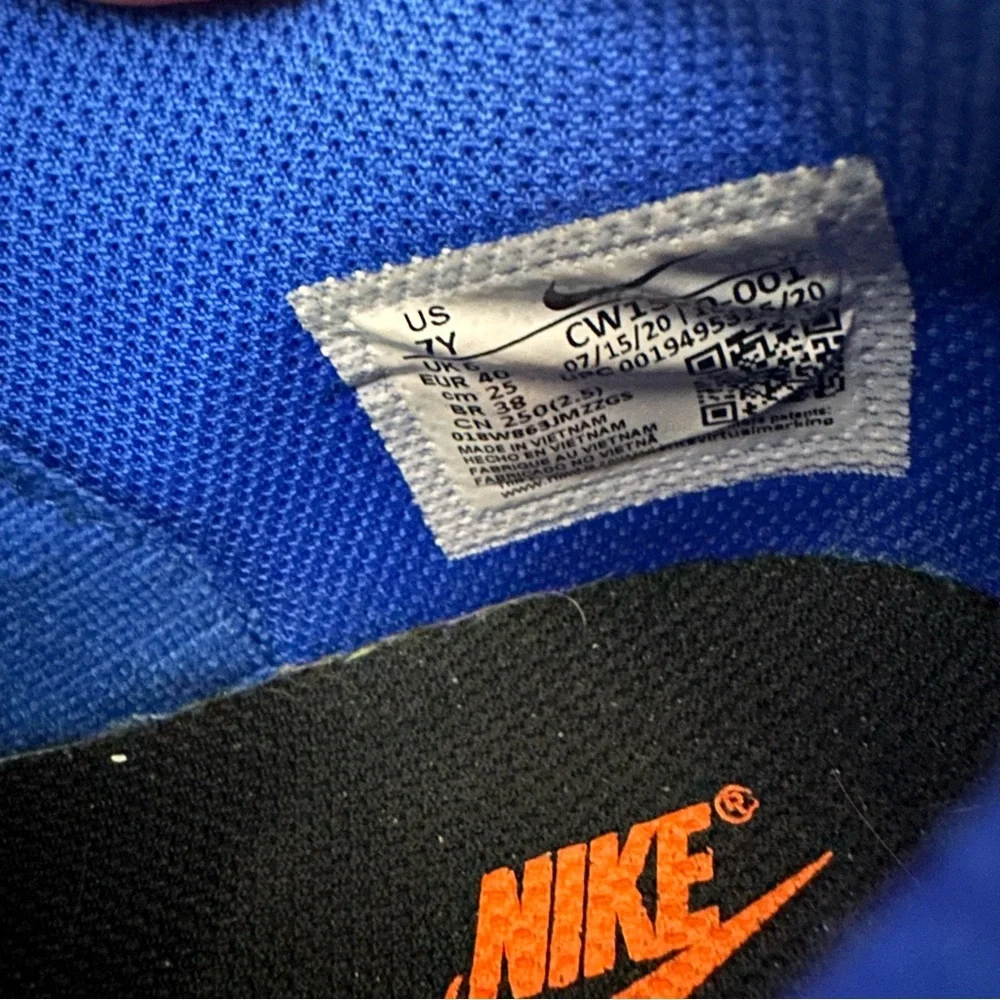 Nike Dunk Lo “Hyper Cobalt” blue black sneakers - Picture 7 of 7